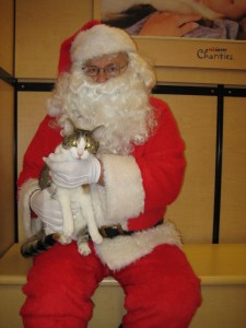 Santa assures Lydia that, yes, she will get her wonderful forever family very, very soon!